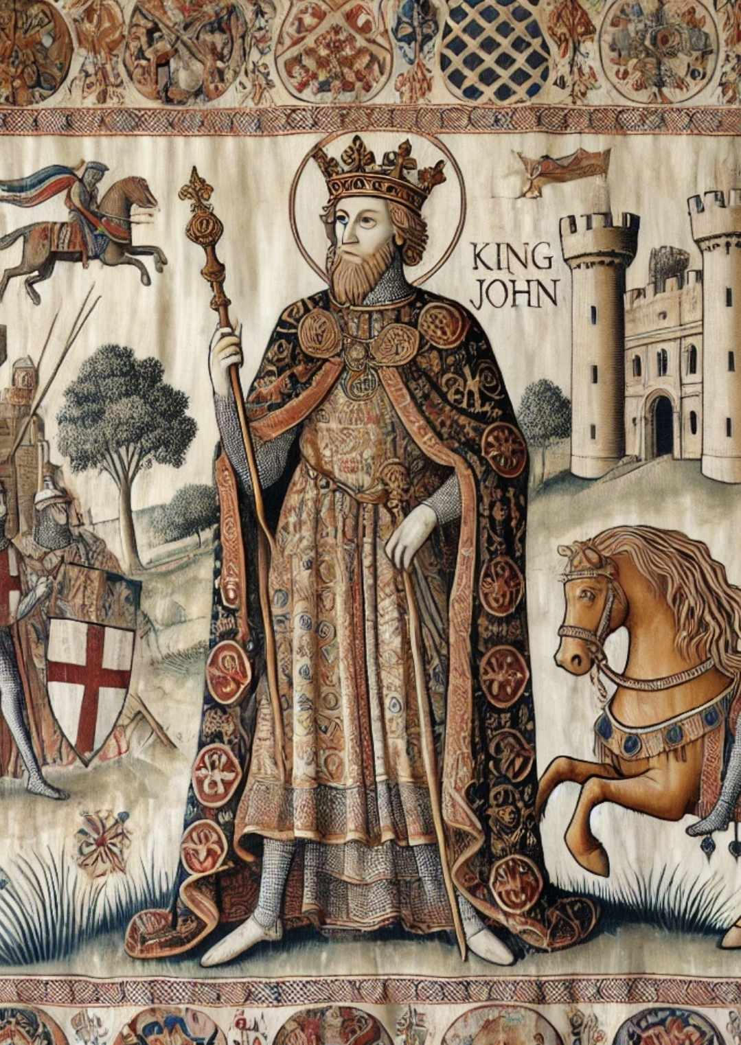 Tapestry of King John